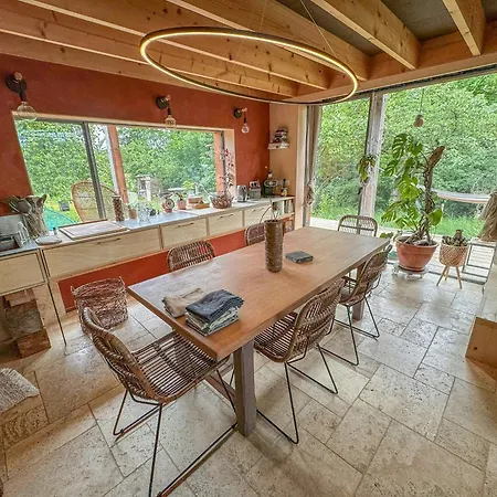 Natural Materials House Near Nancy *