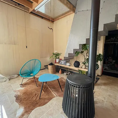 Natural Materials House Near Nancy Dommartemont