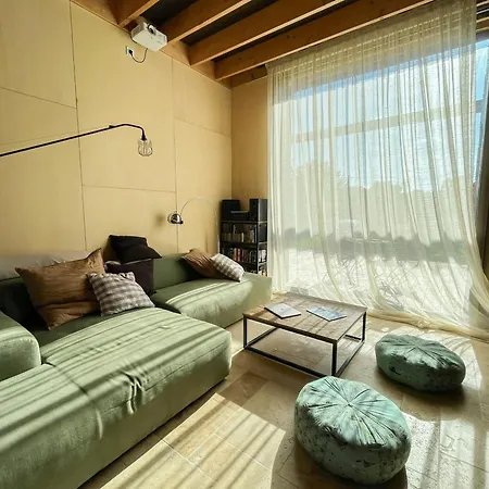 Natural Materials House Near Nancy Tatil Evi Dommartemont