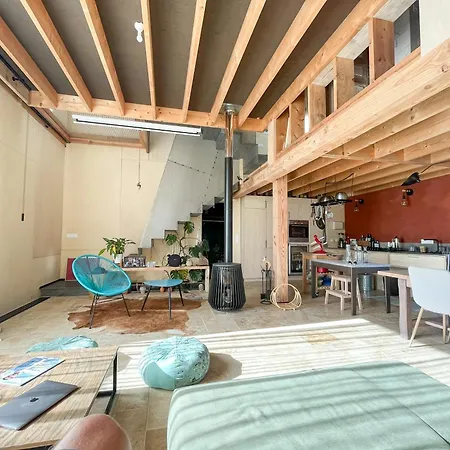 Natural Materials House Near Nancy Dommartemont