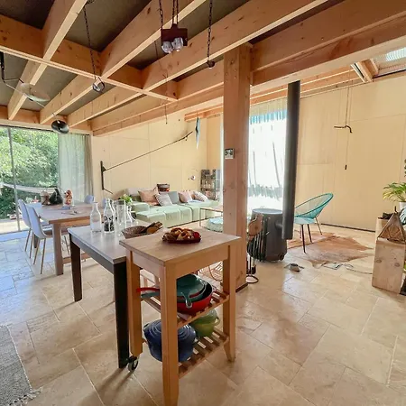 Natural Materials House Near Nancy Tatil Evi