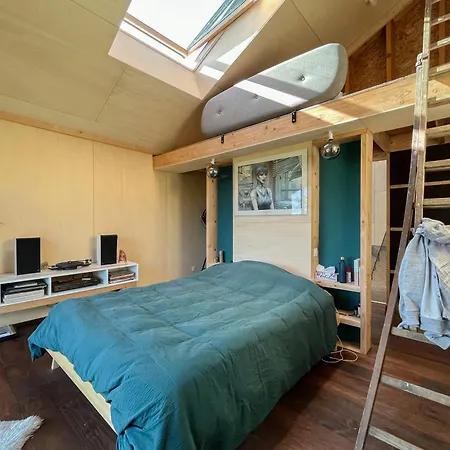 Natural Materials House Near Nancy Tatil Evi Dommartemont